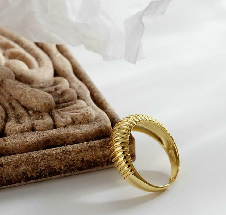 Snail Layers Ring Adjustable