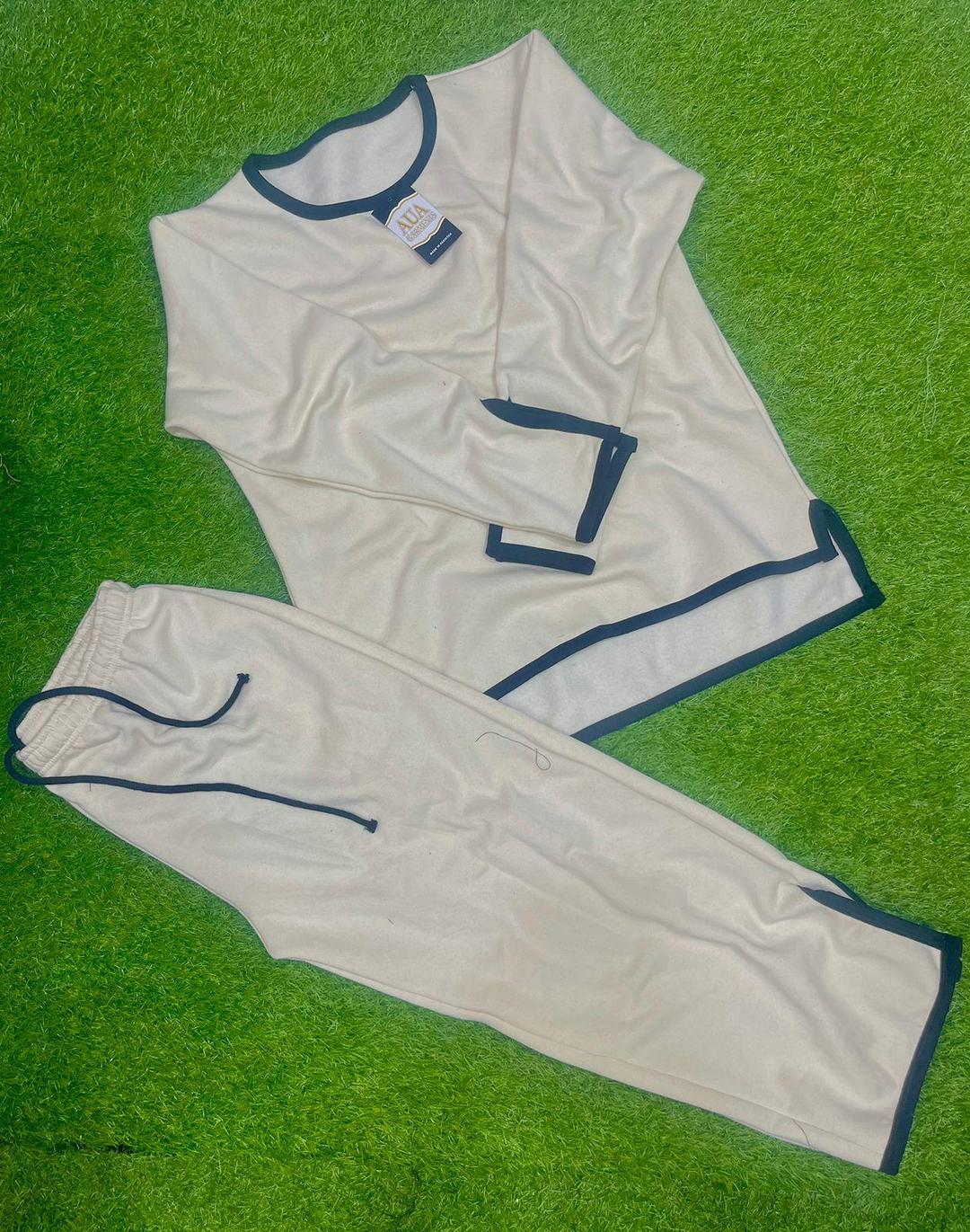 1 Pc Women's Stitched Fleece Plain Night Suit