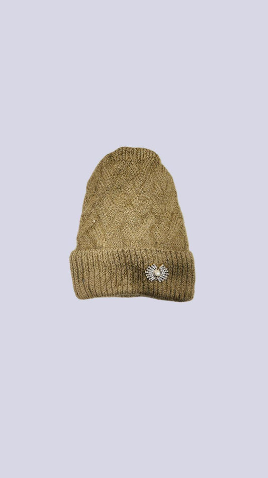 1 Pc Wool Plain Beanie