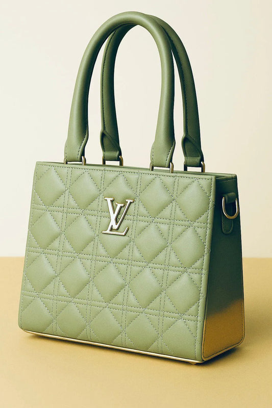 Girl's PU Leather Printed Hand Bag