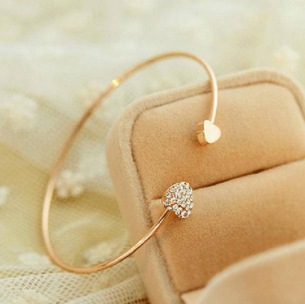 Double Heart Love Bracelet