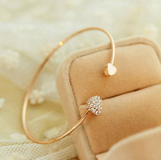 Double Heart Love Bracelet