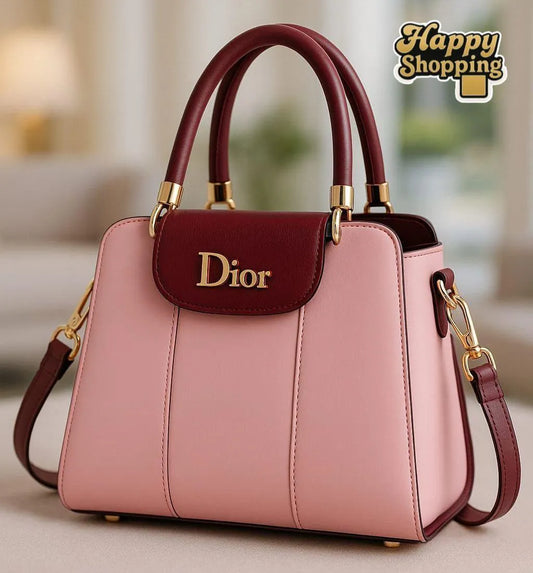 Women's PU Leather Plain Shoulder Bag