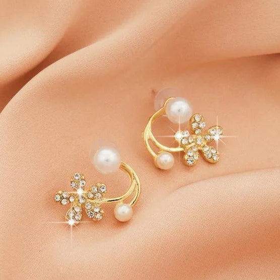 Stunning Multicolor Alloy Earrings - Pack of 2 Pcs