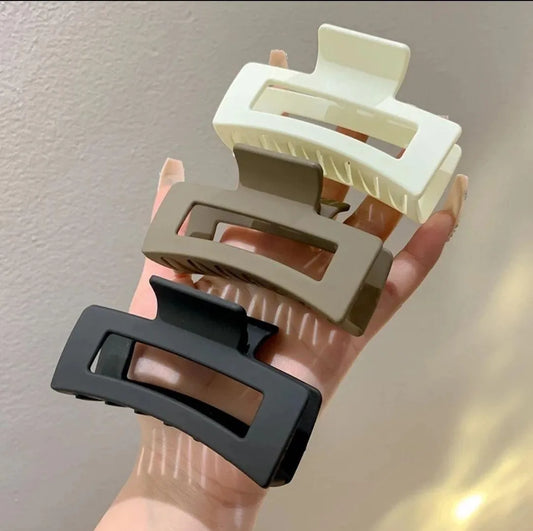 Pack of 3 Hair Claw Catchers For Girls | Good Quality Grip Hair Catcher Accessories