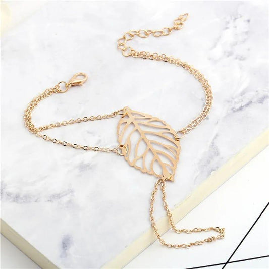 1 Pc Beautiful Leaf Bracelet