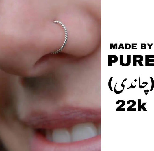 Twisted Chandi Nose Ring
