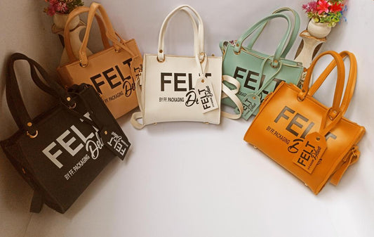 Women's PU Leather Printed Hand Bag