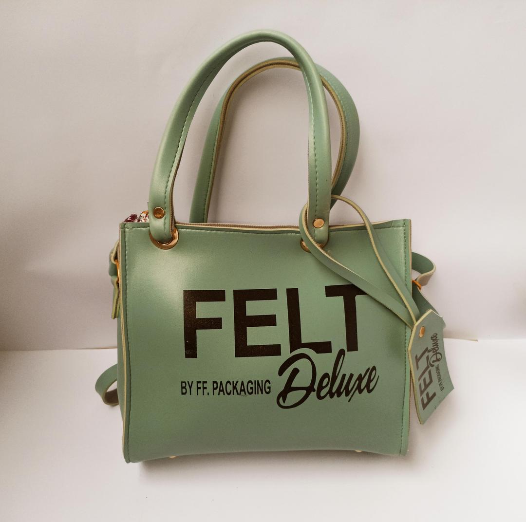 Women's PU Leather Printed Hand Bag