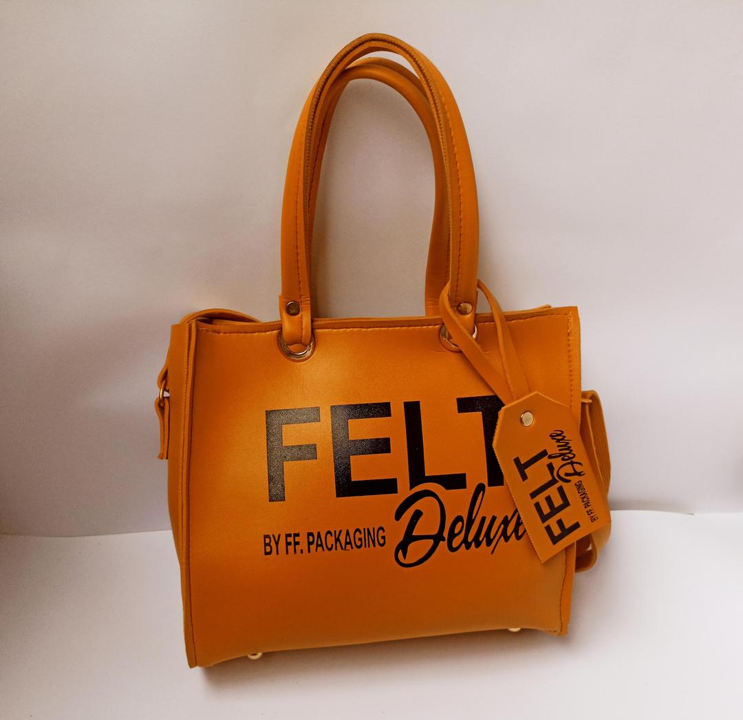 Women's PU Leather Printed Hand Bag