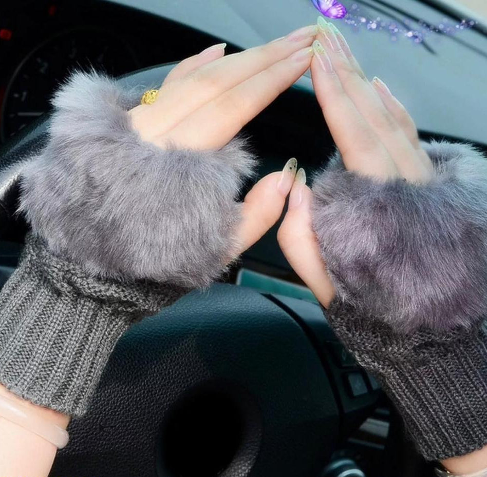 Women's Fur Gloves